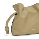 LOEWE MINI FLAMENCO CLUTCH BAG IN CALFSKIN NAPPA