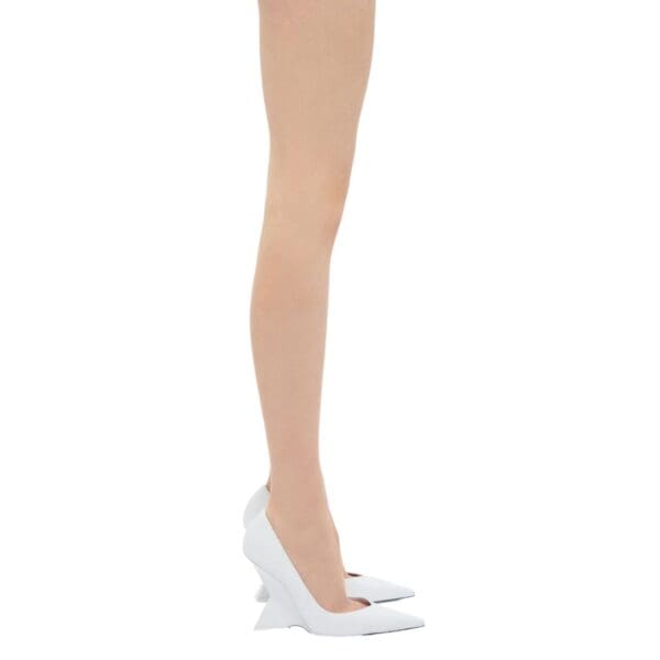 THE ATTICO ''CHEOPE'' WHITE PUMP
