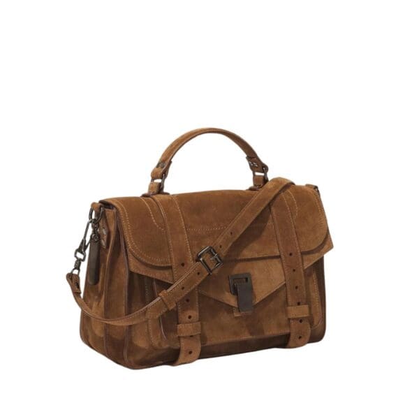 PROENZA PS1 MEDIUM BAG IN SUEDE WALNUT