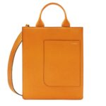 VALEXTRA BOXY TOP HANDLE MINI BAG