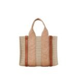 CHLOE SMALL WOODY TOTE BAG SOFT TAN