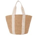 CHLOE LARGE WOODY BASKET GOLD