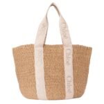 CHLOE LARGE WOODY BASKET BLUSHY BEIGE