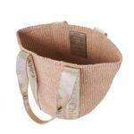 CHLOE LARGE WOODY BASKET LIGHT GOLD