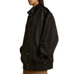KHAITE THE FARRIS JACKET IN BLACK