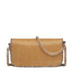 VALENTINO GARAVANI LOCÒ EMBROIDERED SMALL SHOULDER BAG