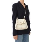 CHLOE PENELOPE SMALL SOFT SHOULDER BAG WHITE