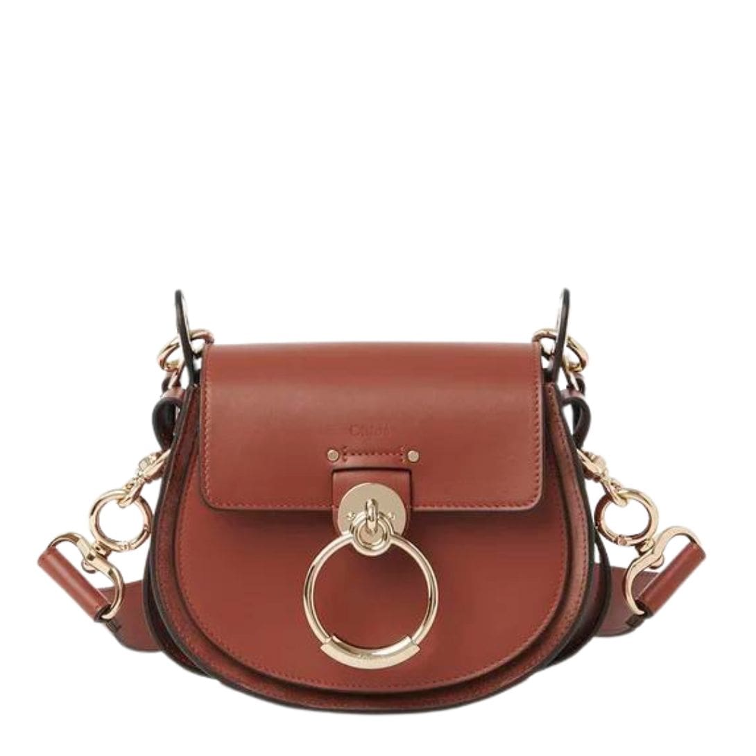 CHLOE SMALL TESS BAG SEPIA BROWN