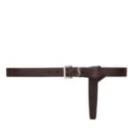 SAINT LAURENT CASSANDRE BELT IN VEGETABLE-TANNED LEATHER