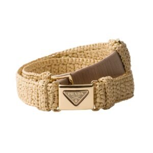 PRADA WOVEN FABIR BELT
