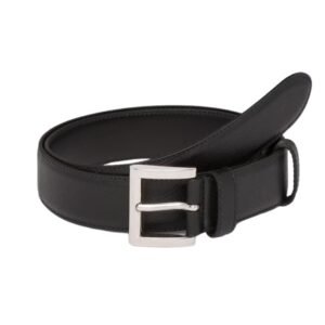 PRADA Saffiano leather belt IN BLACK