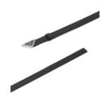 PARADA SAFFIANO LEATHER BELT IN BLACK