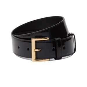 PRADA PATENT LEATHER BELT
