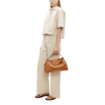 LA GARCONNE T-LOCK TOP HANDLE — TAN