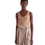 PARADA LEATHER BELT IN WHITE