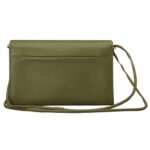 AMI VOULEZ VOUS WALLET STRAP IN OLIVE