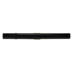 GUCCI BELT WITH ROUND INTERLOCKING G IN BLACK