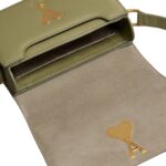 AMI SMALL PARIS PARIS BAG IN OLIVE