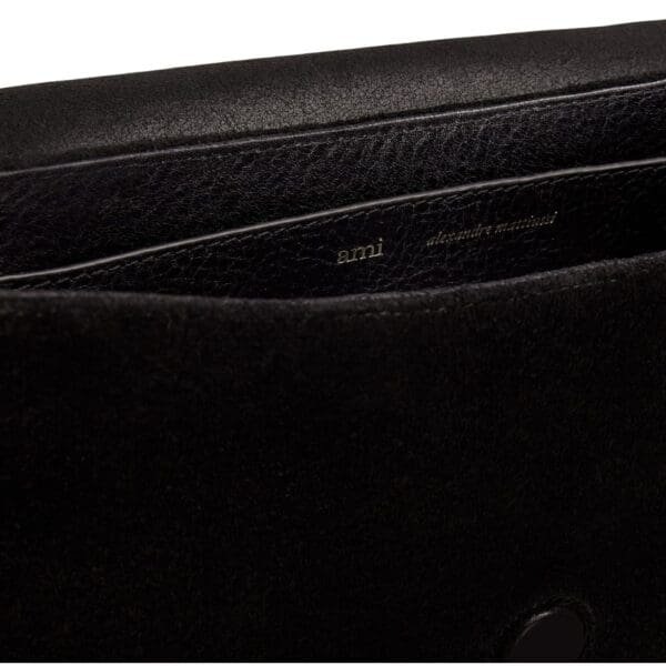 AMI PANAME PANAME SATCHEL BAGIN BLACK