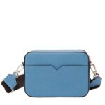 VALEXTRA V-LINE REPORTER MINI BAG