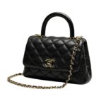 CHANEL MINI FLAP BAG WITH TOP HANDLE