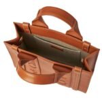 CHLOE SMALL WOODY TOTE BAG CARAMEL