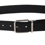 PRADA REVERSIBLE SAFFIANO AND LEATHER BELT