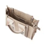 CHLOE SMALL WOODY TOTE BAG MUSK GREY