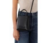 CHLOÉ SENSE MICRO TOTE BAG BLACK