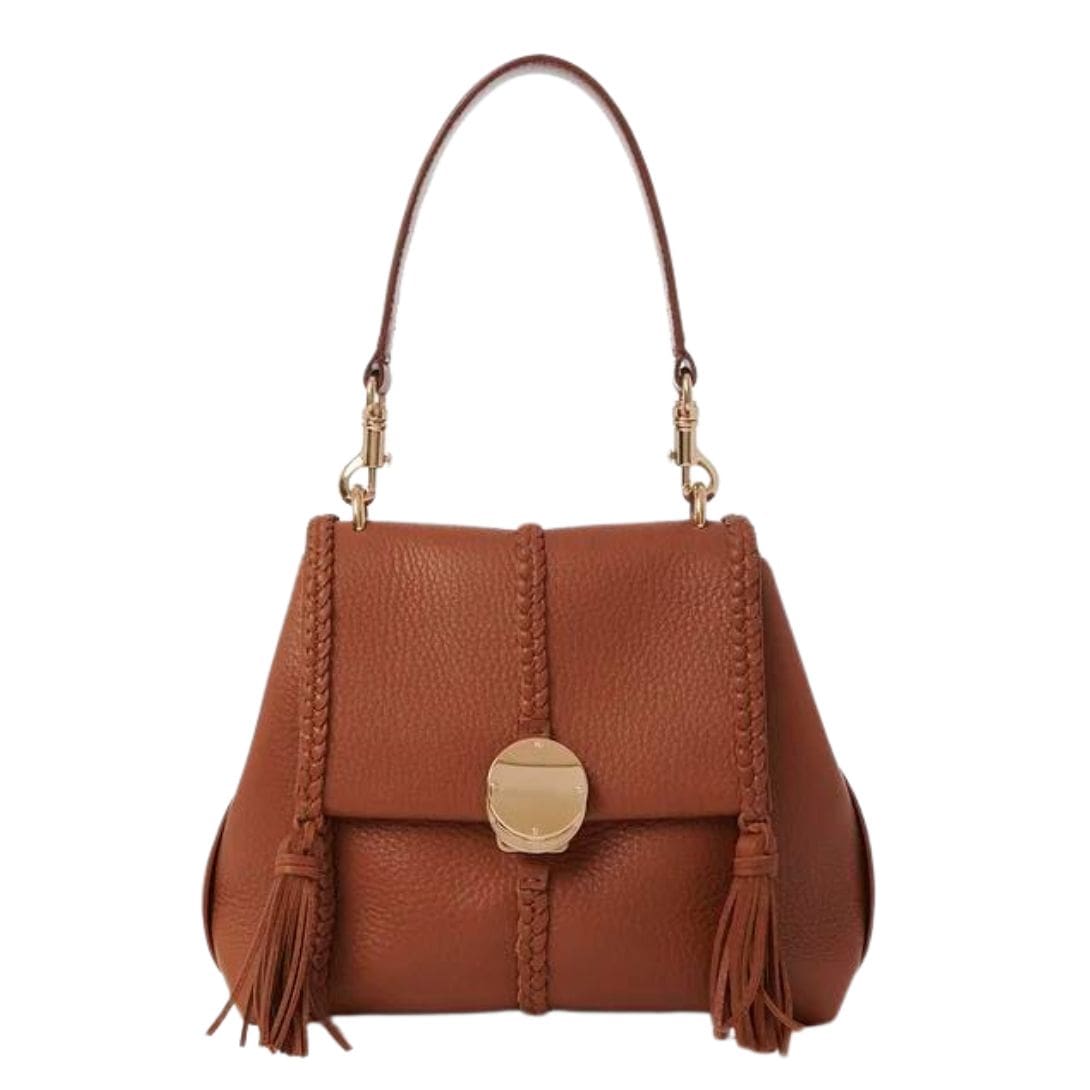 CHLOE PENELOPE SMALL SOFT SHOULDER BAG CARAMEL