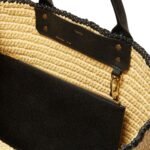 VALEXTRA SOFT TOTE RAFFIA CROCHET LARGE BAG