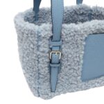 VALEXTRA SOFT BOUCLÈ BUCKET MICRO BAG