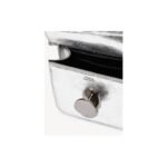 CHLOE PENELOPE MICRO FLAP BAG SILVER