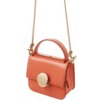 CHLOE PENELOPE MICRO FLAP BAG TAWNY ORANGE