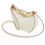 MOON MINI HOBO BAG IN NAPPA LEATHER WITH CHAI