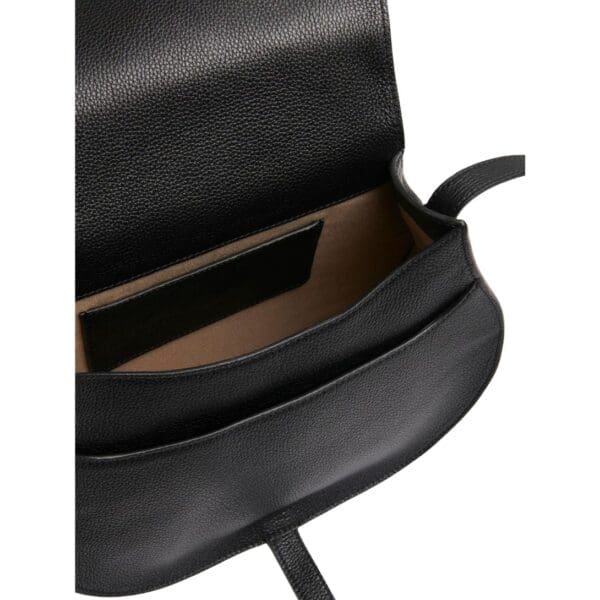CHLOE MARCIE MEDIUM SADDLE BAG BLACK