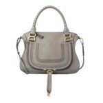 CHLOE MARCIE DOUBLE CARRY BAG CASHMERE GREY