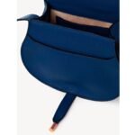 CHLOE MARCIE SMALL SADDLE BAG DEEP DENIM