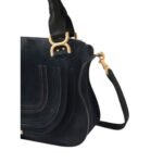 CHLOE MARCIE DOUBLE CARRY BAG MIDNIGHT BLUE