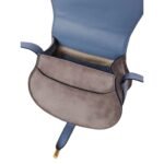 CHLOE MARCIE SMALL SADDLE BAG CASHMERE GREY