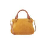 CHLOE MARCIE DOUBLE CARRY BAG SAFARI GOLD