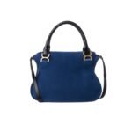 CHLOE MARCIE DOUBLE CARRY BAG DEEP DENIM