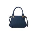 CHLOE MARCIE SMALL DOUBLE CARRY BAG NAVY