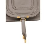 CHLOE MARCIE SMALL DOUBLE CARRY BAG CASHMERE GREY