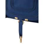 CHLOE MARCIE SMALL DOUBLE CARRY BAG DEEP DENIM