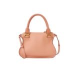 CHLOE MARCIE SMALL DOUBLE CARRY BAG TERRACOTTA PINK