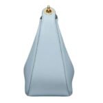 VALENTINO GARAVANI SMALL VLOGO MOON HOBO BAG IN GRAINY CALFSKIN WITH CHAIN