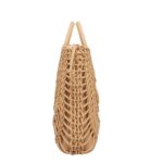 VALENTINO GARAVANI ALLKNOTS WOVEN LEATHER SHOPPER