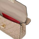 vVALENTINO GARAVANI SMALL NAPPA ROCKSTUD SPIKE BAG