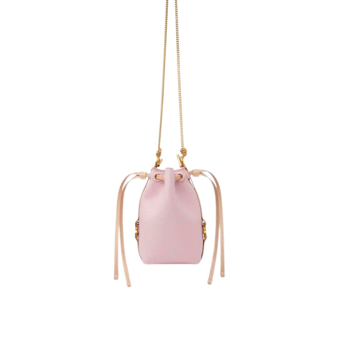 CHLOE MARCIE MICRO BUCKET POWDER PINK